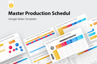 Master Production Schedule Google Slides Presentation Template